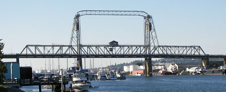 Photo of the Murray Morgan bridge